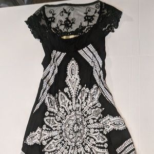 Beautiful Lace Cap Sun Dress - ONE SIZE